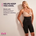 thumbnail image 5 of Maidenform Women’s Shapewear Skin Spa Extra Firm Control High Waist Mid Thigh Shaping Shorts, Sizes up to 3XL, 5 of 9