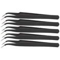 thumbnail image 2 of Kit, High  Anti Static Reasonable Size Light Weight Anti Static Tweezers  for Sewing for Industrial Coating Curved Head, 2 of 8
