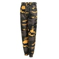 thumbnail image 3 of LSLJS Fashion Women Casual Pocket Bound Feet Zipper Printing Trousers, 3 of 3