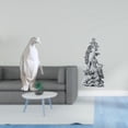thumbnail image 2 of Escultura de pingüino, estatua de Guan Yin, obra de arte de resina, figurita, artesanía tradicional, escultura decorativa, adecuada para regalar,, 2 of 8