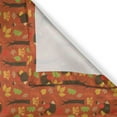 thumbnail image 3 of Ambesonne Hedgehog Kitchen Curtains, Autumn Season Nature, 55"x39", Multicolor, 3 of 3
