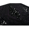 thumbnail image 6 of PrettyGuide Women's 1920s Dress Sequin Art Deco Flapper Dress with Sleeve, 6 of 7
