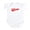 Cloud White, variant on CafePress - Retro Wilson (Red) Infant Bodysuit - Baby Light Bodysuit, Size Newborn - 24 Months
