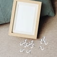 thumbnail image 4 of TEHAUX 50Pcs Simple Design Push Pin Hooks Transparent for School Use Hanging, 4 of 4