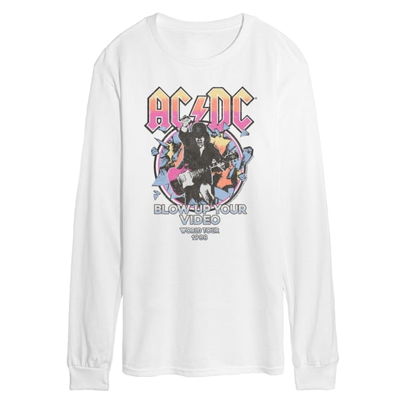 AC/DC - Blow Up - Men's Long Sleeve Graphic T-Shirt