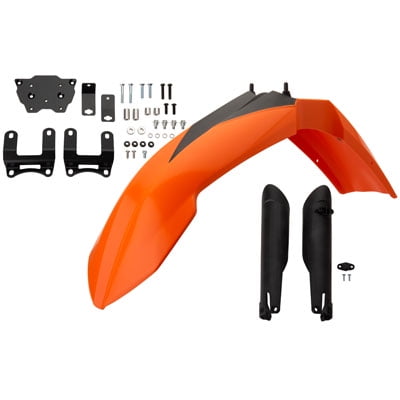 Tusk High Fender Kit Orange for KTM 1290 Super Adventure S 2018-2020