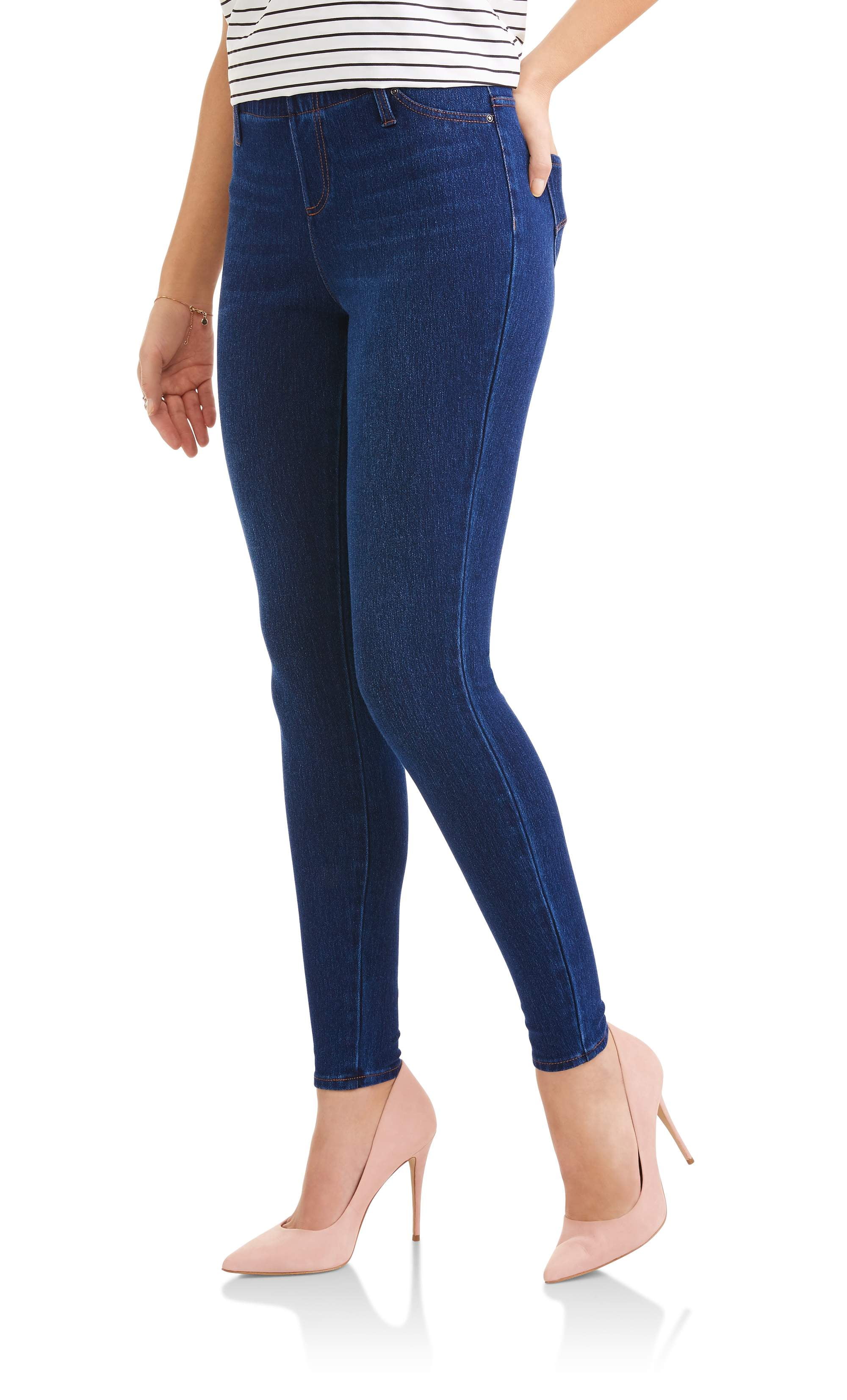 time and tru high rise ankle jegging