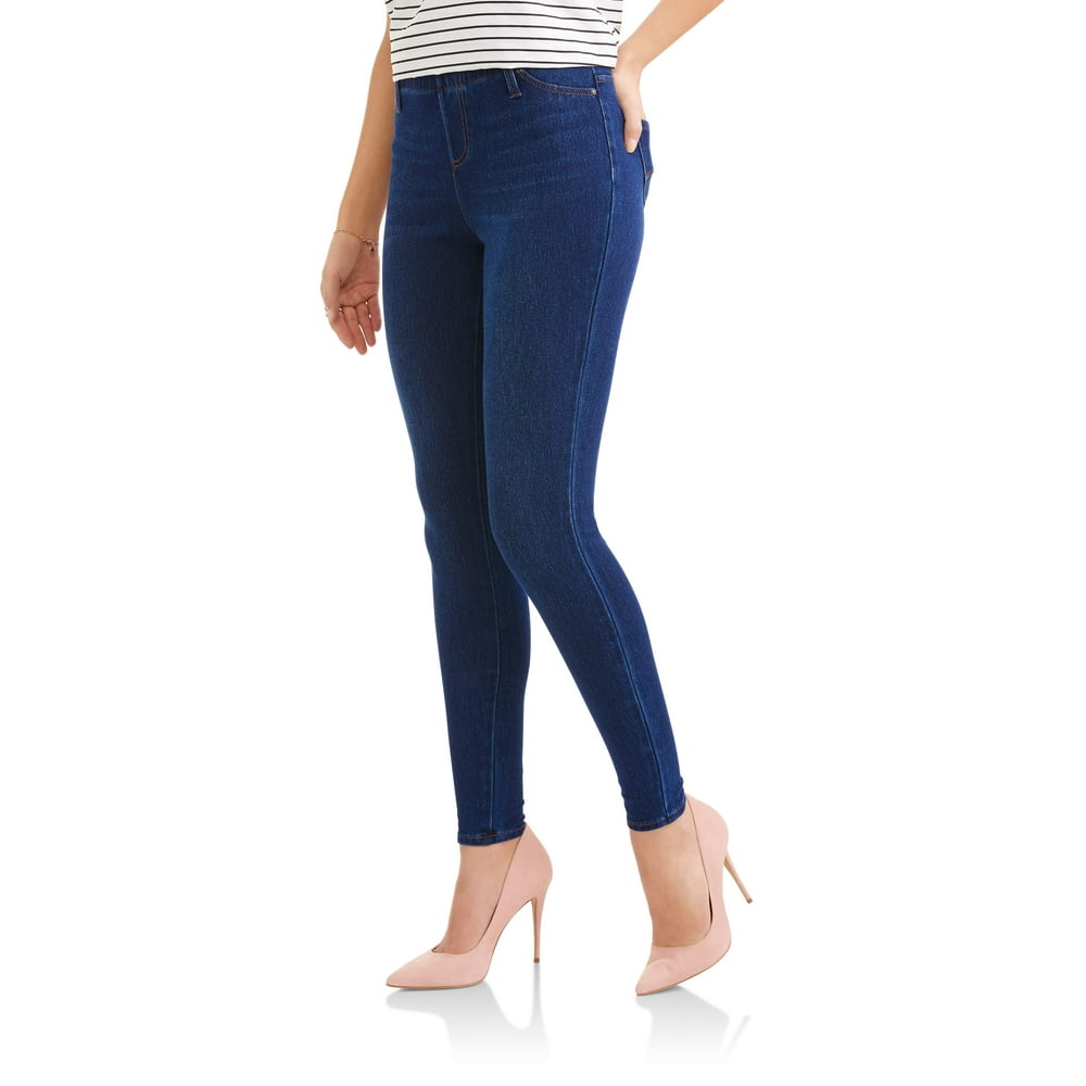 time and tru high waisted jeggings