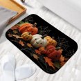thumbnail image 5 of 1pc Halloween Pumpkins Absorbent Non-Slip Bathroom Thickened Flannel Rug Decor,Soft,Quick Drying,Suitable For Indoor/outdoor Use,Bathrooms,Bedrooms,Kitchens,Terrace,Laundry Rooms,16"x24", 5 of 9