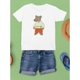 thumbnail image 3 of Bear With Clothing T-Shirt Juniors -Image by Shutterstock,  x-Large, 3 of 4