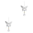thumbnail image 2 of Bearachild Candelabro bola de cristal cuentas de arcoíris decoración de ventanas para el hogar atrapasol colgante decoración de boda favores mariposa de 60 mm + bola de 30 mm 2piezas, 2 of 6