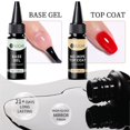 thumbnail image 3 of UR SUGAR 30ML Gel Base sin limpiar capa superior Nail Art Soak Off UV LED mate capa superior esmalte de uñas en Gel manicura barniz de Gel funcional, 3 of 5