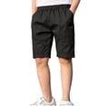 thumbnail image 1 of Pantalones de Natación para Niños Pequeños Verano Sólido Elástico Cintura Pantalones de Playa Bolsillo Pantalones Deportivos Casuales para Niños, 1 of 8