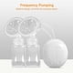 thumbnail image 2 of Electric Double Breast-Pump Portable Ultra Low Noise Anti-Reflux Comfortable Pumping Breastfeeding Pump, 2 of 5