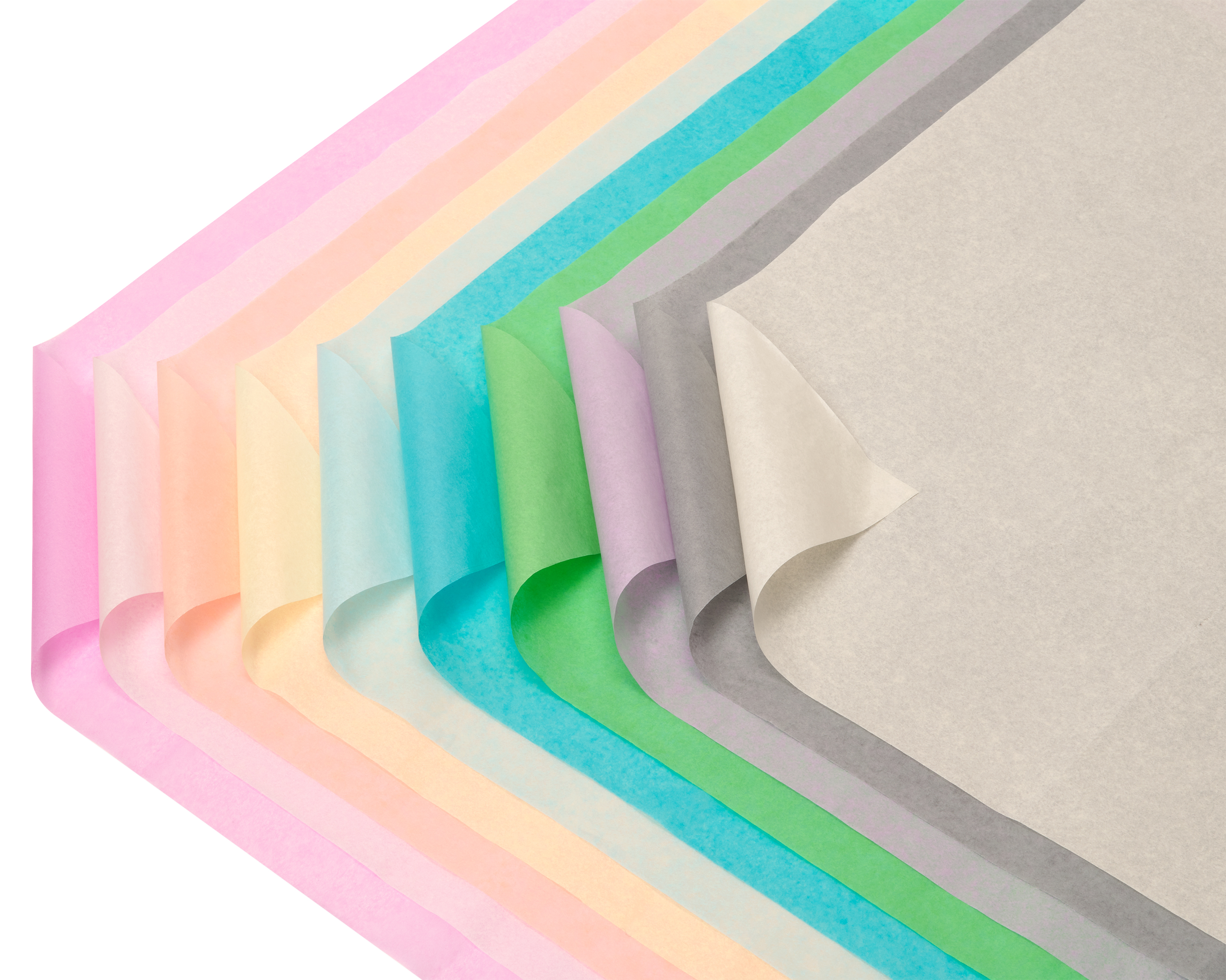 American Greetings 200 Sheets 20 in. x 20 in. Bulk Pastel Tissue Paper for Birthdays, Holidays, and All Occasions