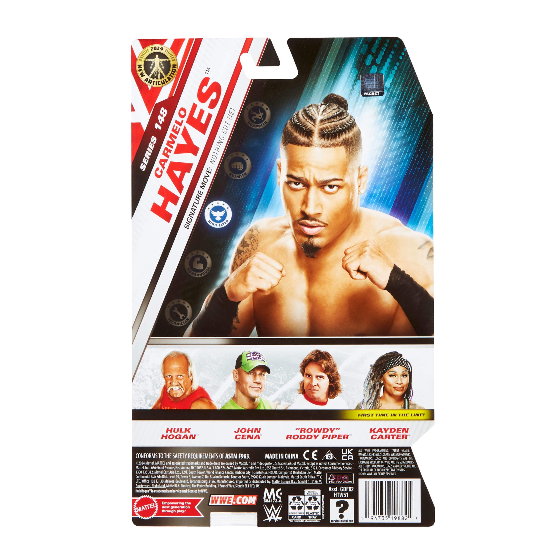 WWE BASIC CARMELO FIGURE