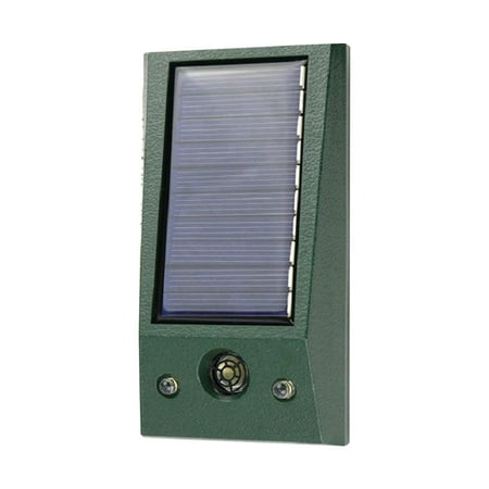 

Yegsfteu Waterproof Solar Outdoor Vibration Ultrasonic Sound Light Animal Repeller