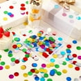 thumbnail image 4 of Multicolor Metallic Foil Confetti,0.22LB Rainbow Foil Confetti Perfect for Birthdays,QZS Portable Photo Shoots Tool for Home,Outdoor,Engagements, 4 of 7