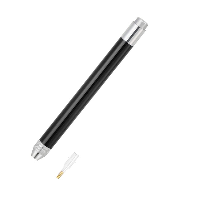 Yuarrent Herramienta de pintura luminosa resistente al desgaste, pegatina práctica, iluminación profesional, bolígrafos de punta cargada con Artesanía Negro Yuarrent HA063058-05B