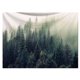 thumbnail image 1 of 1 tapiz decorativo para el hogar, tapiz colgante con estampado de bosque de montaña, decoración de alfombra, toalla de playa, cortina de ducha (verde), 1 of 3