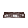 thumbnail image 3 of Air Return Grill 8″ x 24″ with 10″ x 26-1/2″ Faceplate – Decorative Tudor Mushroom Design HVAC Vent Cover, Cast Aluminum, Powder-Coated, Repaintable Wall Ceiling Floor Grille (VR100), 3 of 6