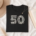 thumbnail image 3 of Jollimate 50th Birthday Girl Shirt, Retro Typography 50 Graphic Tee, Milestone Celebration Gift for Women, 3 of 6