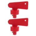 thumbnail image 1 of KAKOWELY 2pcs Car Battery Disconnect Switch Key Marine Battery Disconnect Switch Key RV Battery Switch Key for Marine Car Trucks Boat,2.36X"X2.2"X1.06", 1 of 4
