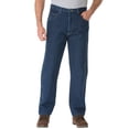 thumbnail image 1 of Vaqueros Wrangler de corte holgado para hombre, azul marino envejecido, tamaño 48 de ancho x 38 de largo, 1 of 6