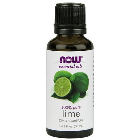 NOW Essential Oils, Lime Oil, Citrus Aromatherapy Scent, Cold Pressed, 100% Pure, Vegan,