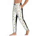 thumbnail image 3 of Xecao Bee Print Active Tech Joggers for Men, Mens Sweatpants Lounge Pants with Pockets-3X-Large, 3 of 5