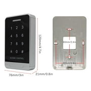 Keyless Entry Door Lock with Keypad, Smart Electronic Deadbolt for Front Door, Touchscreen Keypad with Auto Lock, Supports up to 10000 Users, Easy Install