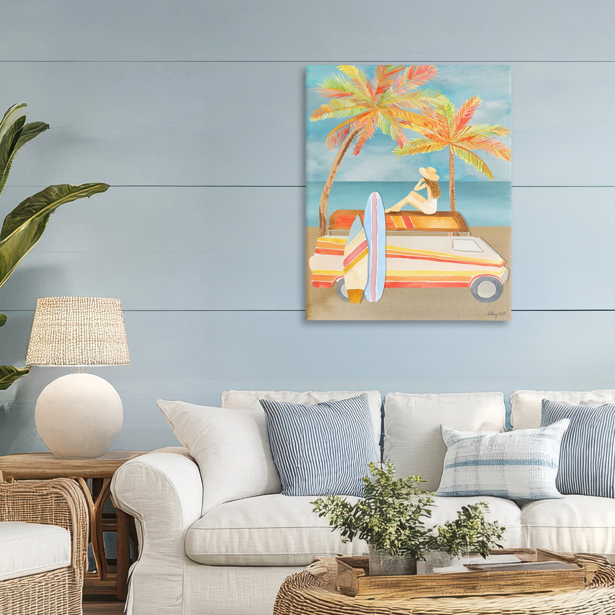 Stupell Industries California Road Trip Canvas Wall Art, design by Hillary Holt