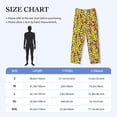 thumbnail image 2 of Salouo Chicken Cartoon Print Pajama Pants for Men, Lounge Pants Elastic Waistband Casual Men's sleepwear Loungewear Sleep Pajama Pant -X-Large, 2 of 7