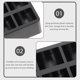 thumbnail image 2 of Caja organizadora para guardar monedas, 2 unidades, 2 of 6