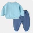 thumbnail image 5 of Esaierr Newborn Girls Boys Fall Winter Outifts Baby Sweatshirt Set Cotton Tops + Pants Clothes Set for 6M-3Y, 5 of 5