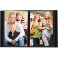 thumbnail image 3 of Photo Albums 24 Pocket Fabric Frame Cover Photo Album, Deep Black, 3 of 3