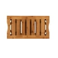 thumbnail image 4 of Linon Harding 18" Bamboo Backless Bath Stool, Natural, 4 of 10