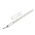 thumbnail image 1 of Unique Bargains Couteau de Sculpture de Précision avec Manche en Plastique Blanc, Lot de 2, 1 of 5