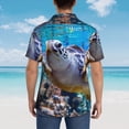 thumbnail image 6 of Balery Men'S Summer Hawaiian Shirts Short-Sleeve Design Name Printed Casual Shirts - Size Name, 6 of 9