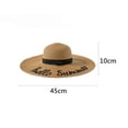 thumbnail image 5 of Sombrero de paja de ala ancha Adepaton Plegable UPF 50+, 5 of 5