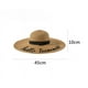 thumbnail image 5 of Sombrero de paja de ala ancha para mujer, plegable, enrollable, para playa, para el sol $Sombrero de paja para el sol para mujer, sombrero de verano de ala ancha, plegable, enrollable, para, 5 of 5