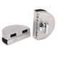 thumbnail image 4 of Cerradura De Puerta De Acero Inoxidable, Cerradura De Puerta De Vidrio Anti Oxidación Para El Hogar Para La Oficina, 4 of 8
