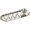 Single Sauce Cup, variant on Hfppkn W-Shaped Stainless Steel Taco Serving Tray with Single Sauce Cup Non-Slip Taco Stand 30x12.5x1.5cm