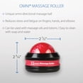 thumbnail image 4 of Core Products Omni Massage Roller Black Cap - Red, 4 of 4