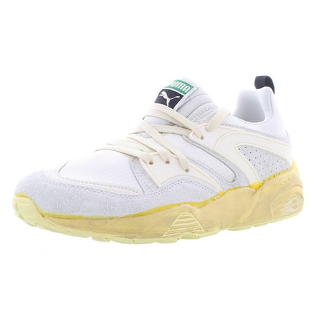 Puma Blaze of Glory Mens Shoes Size 9.5, Color: Whipser White/Teal Gold