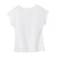 thumbnail image 3 of Camiseta para mujer, camiseta básica, corte regular, camiseta de cuello redondo para mujer que camina por la calle L, 3 of 8