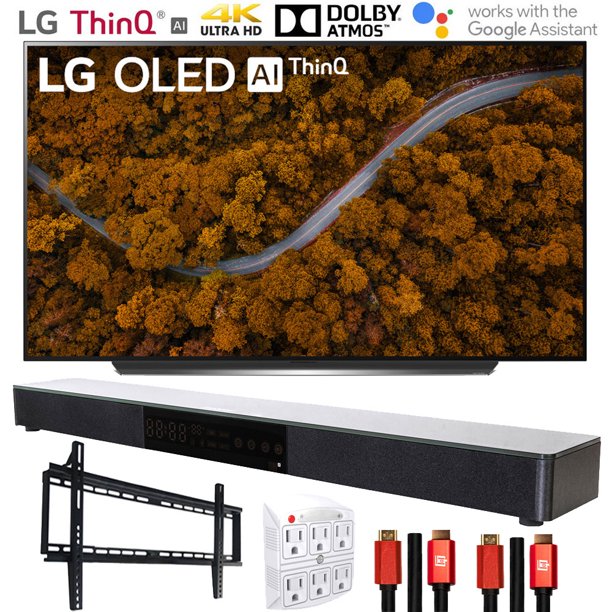 LG OLED77CXPUA 77" CX 4K Smart OLED TV with AI ThinQ (2020 Model) with