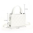 thumbnail image 3 of Bolsa de mano de moda para mujer, de mano pequeños con entramado rombal para niñas Ndcxsfigh Para Estrenar, 3 of 9