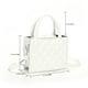 thumbnail image 3 of Bolsa de mano de moda para mujer, de mano pequeños con entramado rombal para niñas Ndcxsfigh Para Estrenar, 3 of 9