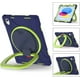 thumbnail image 3 of iPad Funda para 10ª Generación 2022 con Soporte Giratorio de 360°, Correa para el Hombro, Asa, Soporte para Lápiz, Resistente, a Prueba de Golpes, Funda Protectora de Silicona para iPad 10, 3 of 9